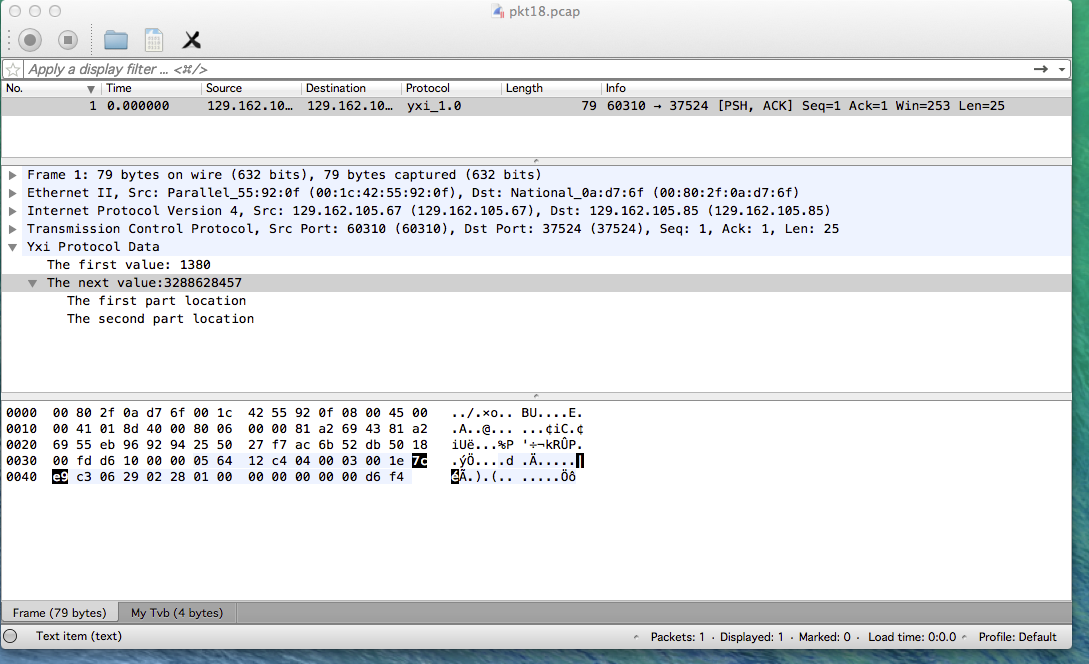 A way to highlight disjoint bytes simultaneously through Lua