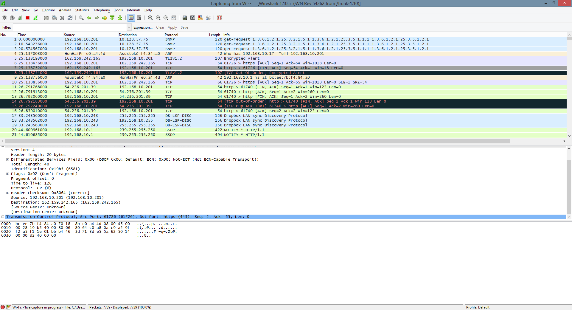 Who is WHOIS Wireshark 02 Display Filter whois