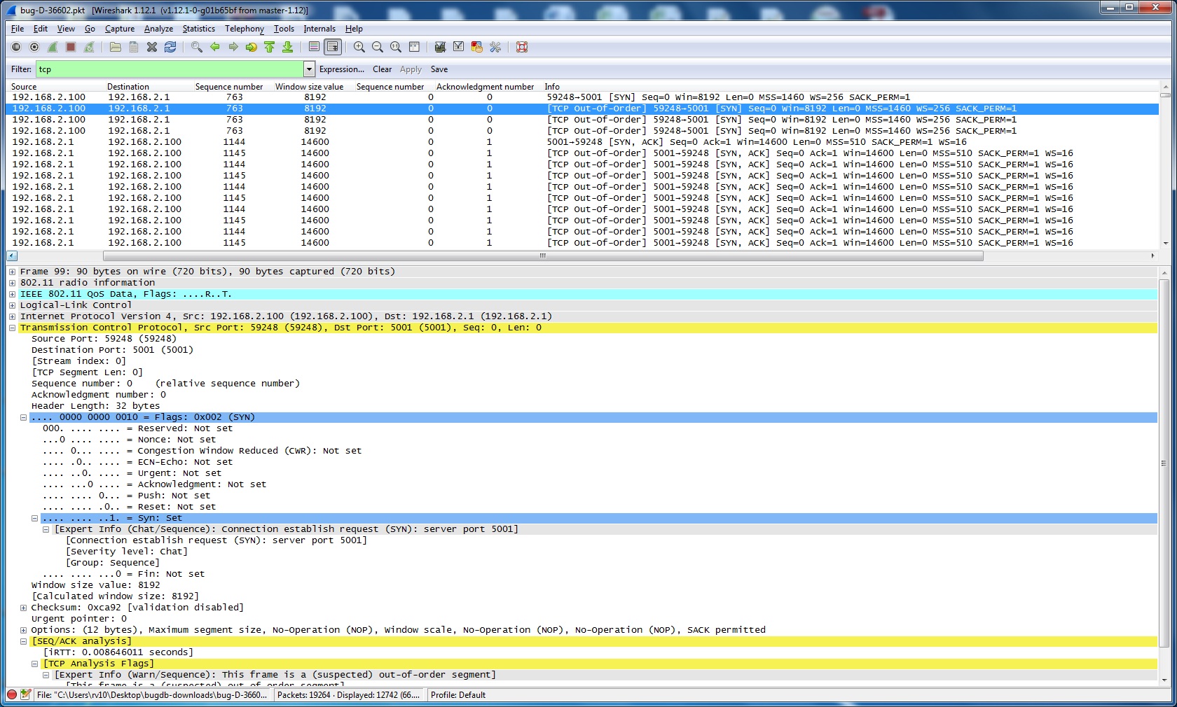 wireshark http and tcp
