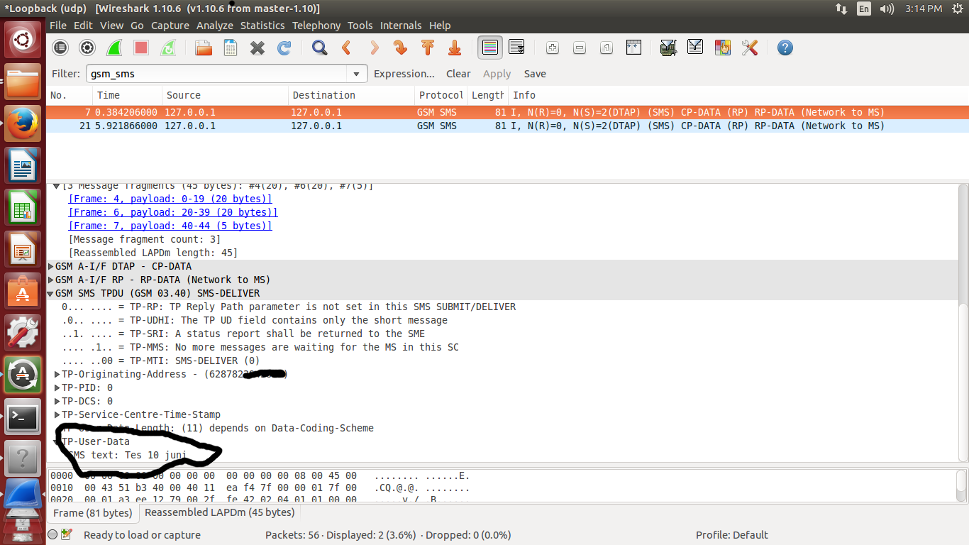 wireshark command line filter using code